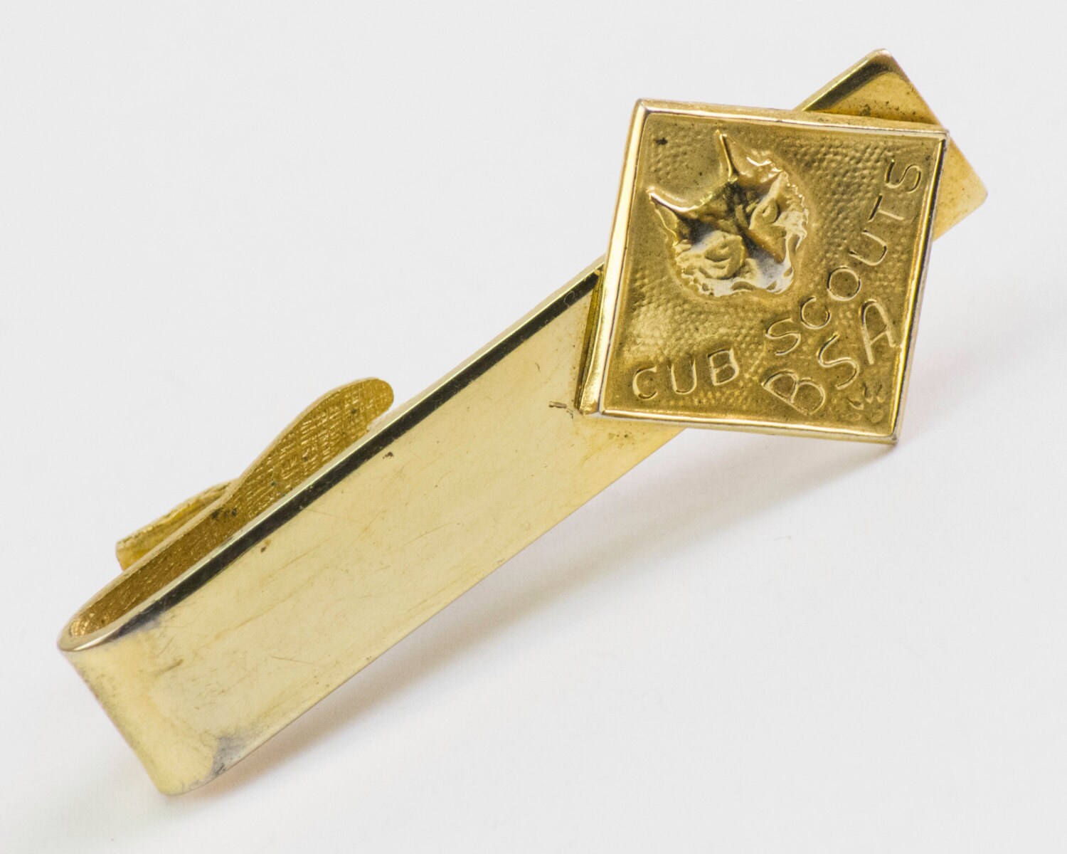 Vintage Tie Clip Cub Scouts / Boy Scouts of America Gold