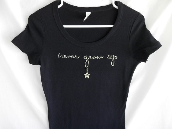 disney never grow up shirt