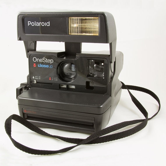 Vintage Polaroid OneStep Close up Camera for 600 by HeavyEmpire