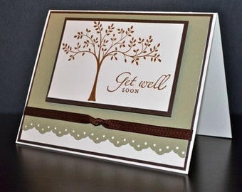 Get Well Card, Handmade Card, Stampin' Up Card