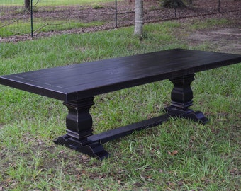 Harvest Table Dining Table Farmhouse Table shipping