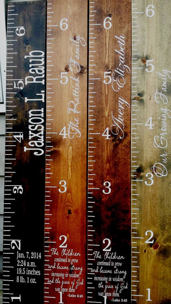 custom giant ruler childrens giant ruler growth chart