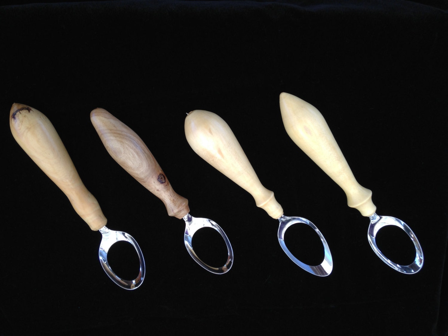 A spoon shaped peeler specifically designed to shave off the