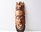 African wooden mask home decoration