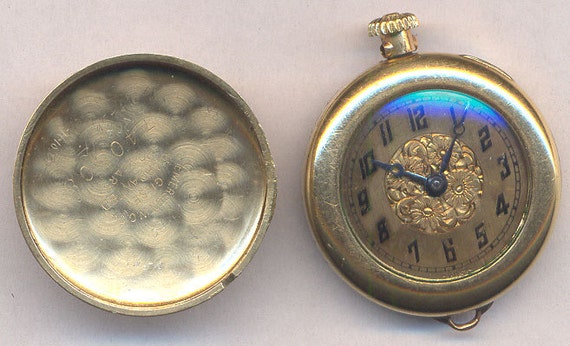 Abra+Watch+Co+Swiss Vintage Watch/Pendant...EMERSON...W C...GILSEY...16 Jewels...2 ...
