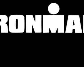Ironman Triathlon Inspired Vinyl Decal