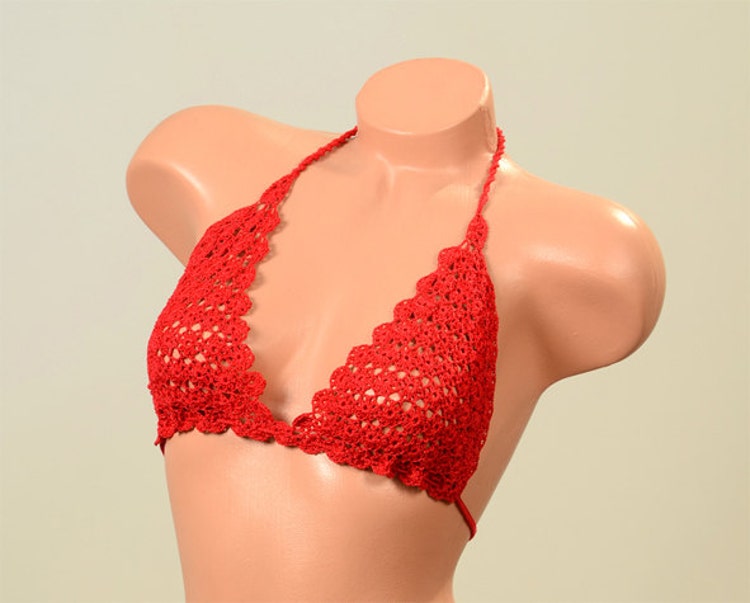 Crochet Lingerie Pattern Pdf Crochet Bra Pattern Pdf By Vandoua 0354