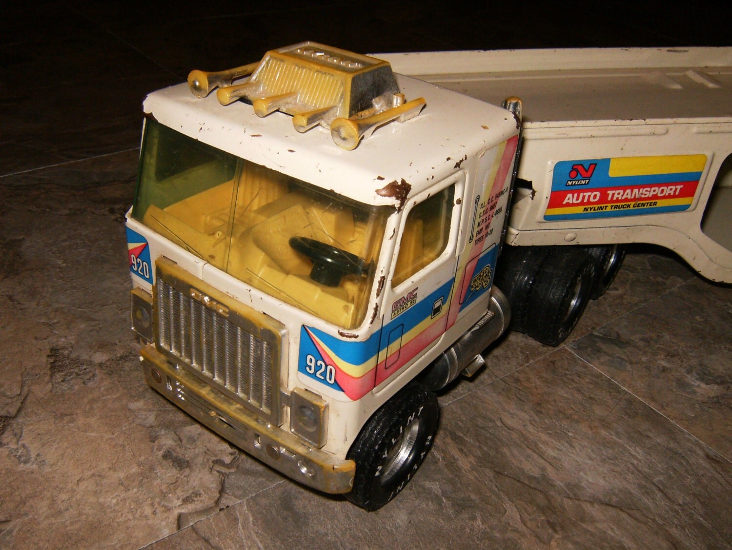 big rig car carrier toy