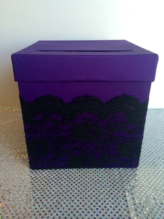Wedding card box money box holder birthday by Janiescreativecrafts