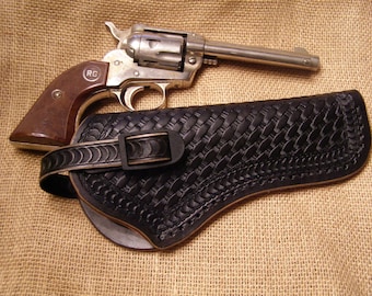 Leather Holster for Medium Frame Revolvers