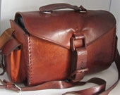 Leather Bag Artisans Hand Made Craftsmanship Saddle Fieldbag British Tan Brown X-Body UNISEX