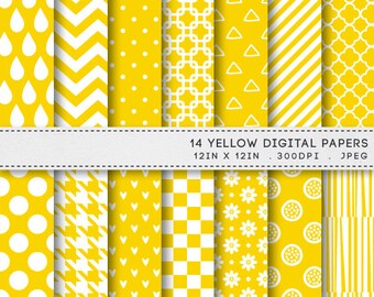 Yellow printables | Etsy