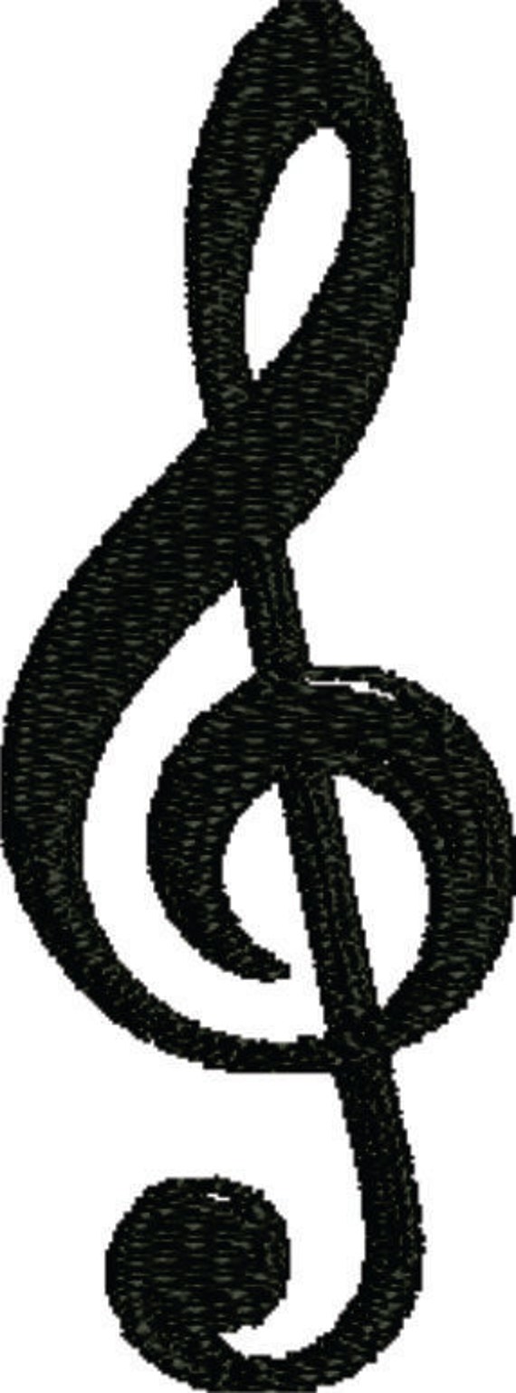 musical notes Embroidery Design by FRenee2 on Etsy