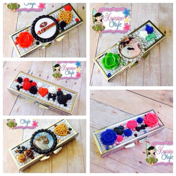 Items similar to CUSTOM Pill Box on Etsy