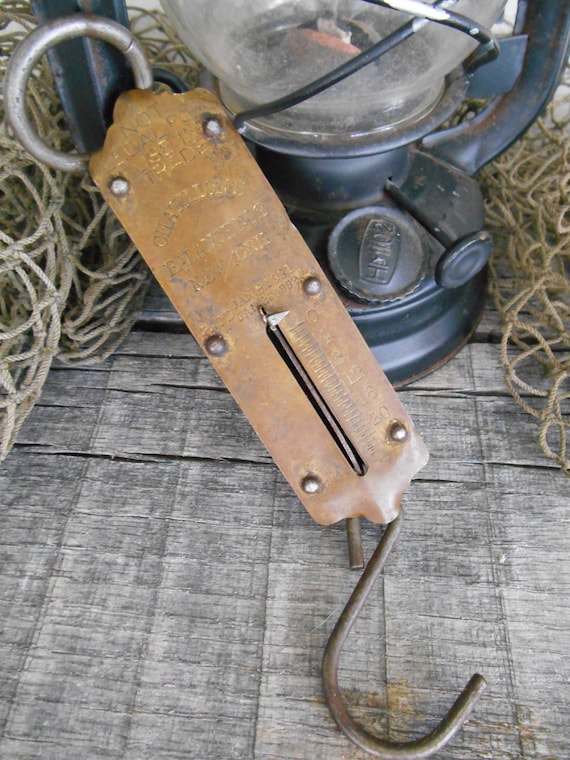 Antique Chatillon's Fish Scale by twicelovedtreasures1 on Etsy