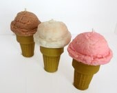 Scented Ice Cream Cone Candles - Choose your Flavor Scented Ice Cream Cone Candles - Choose your Flavor
