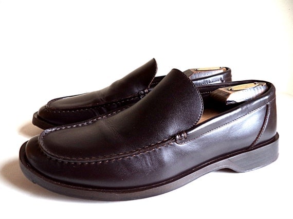 10 D Mens Loafers BANANA REPUBLIC Shoes Brown Men's