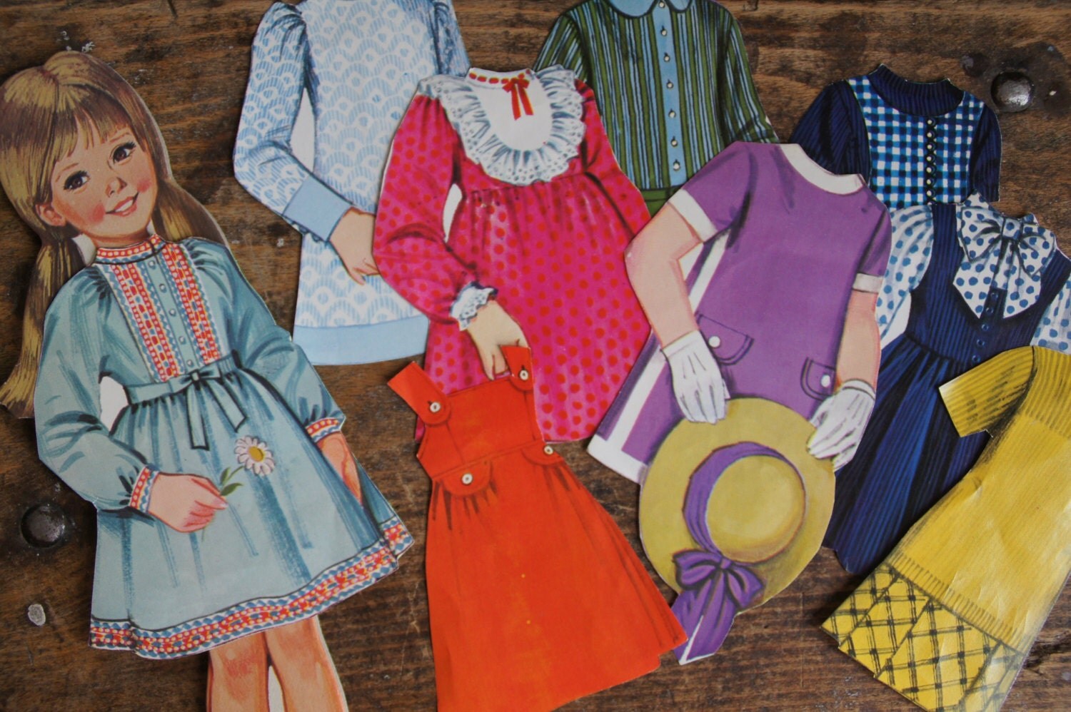 Milton Bradley Magic Mary Paper Dolls Box Set