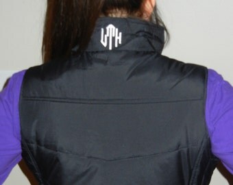 Monogrammed Vest
