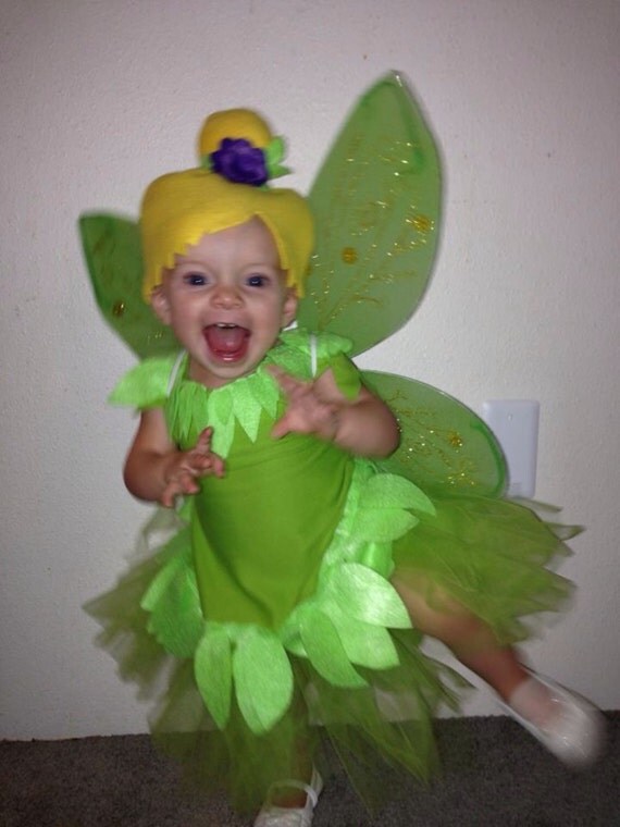 yellow tinkerbell costume