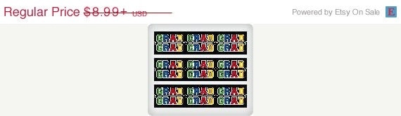 SUMMER SALE GRAD Party - Bright Borders Edible Image Cake Topper Il_570xn