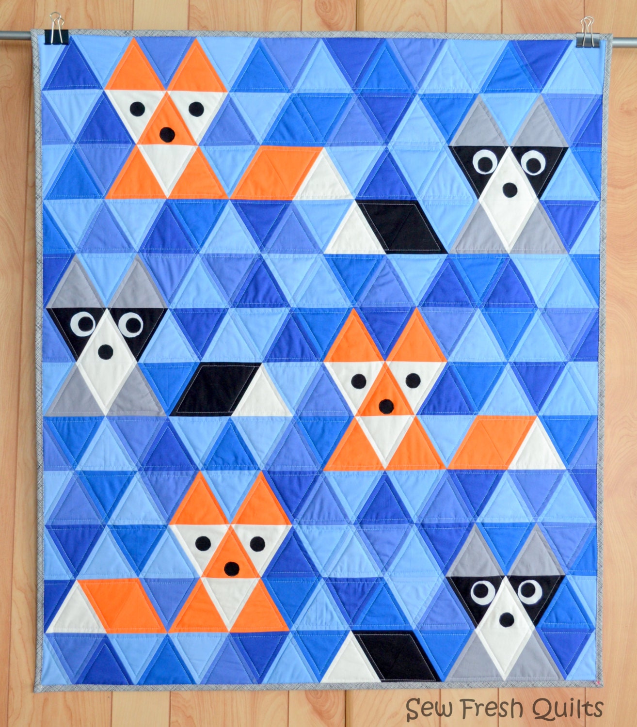 Fox And Friends Baby Quilt Pattern