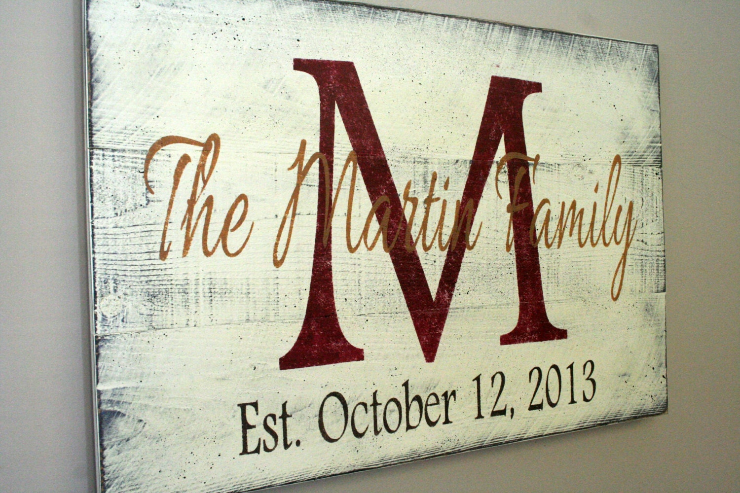 Personalized Name Sign Custom Name Sign Family by RusticlyInspired