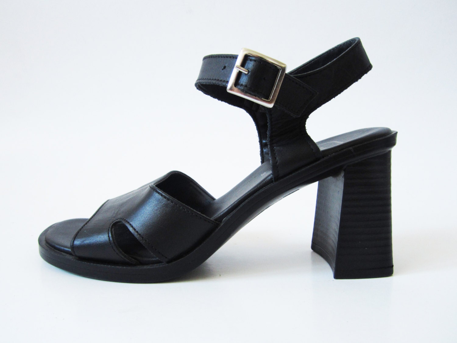 90s square heels