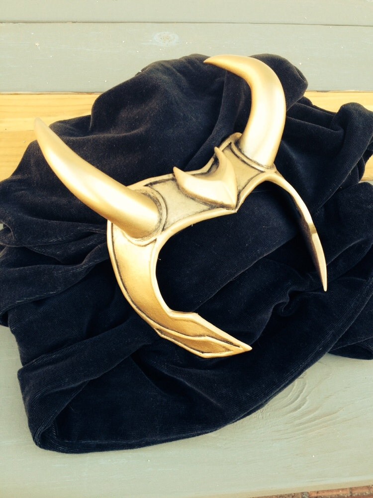 Loki Norse god horn headpiece by KnowOnesDesigns on Etsy