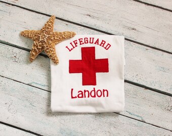 Personalized Lifeguard Bodysuit OR Shirt