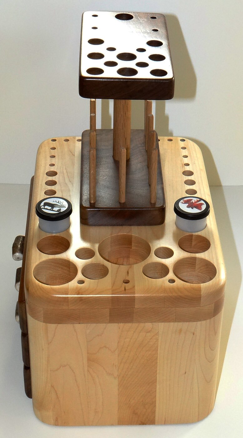 Fly Tying Tool Caddy Portable Tool Caddy Fly Tying Desk Fly