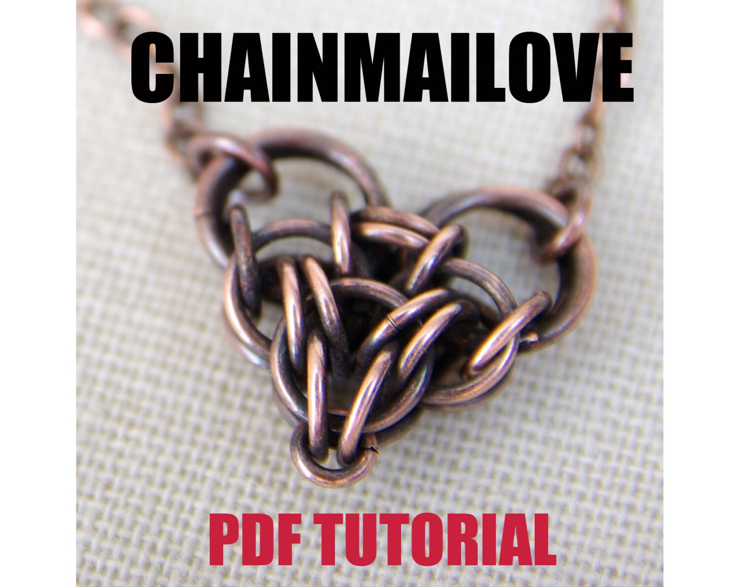 Chainmailove unit chainmaille heart tutorial pdf instruction