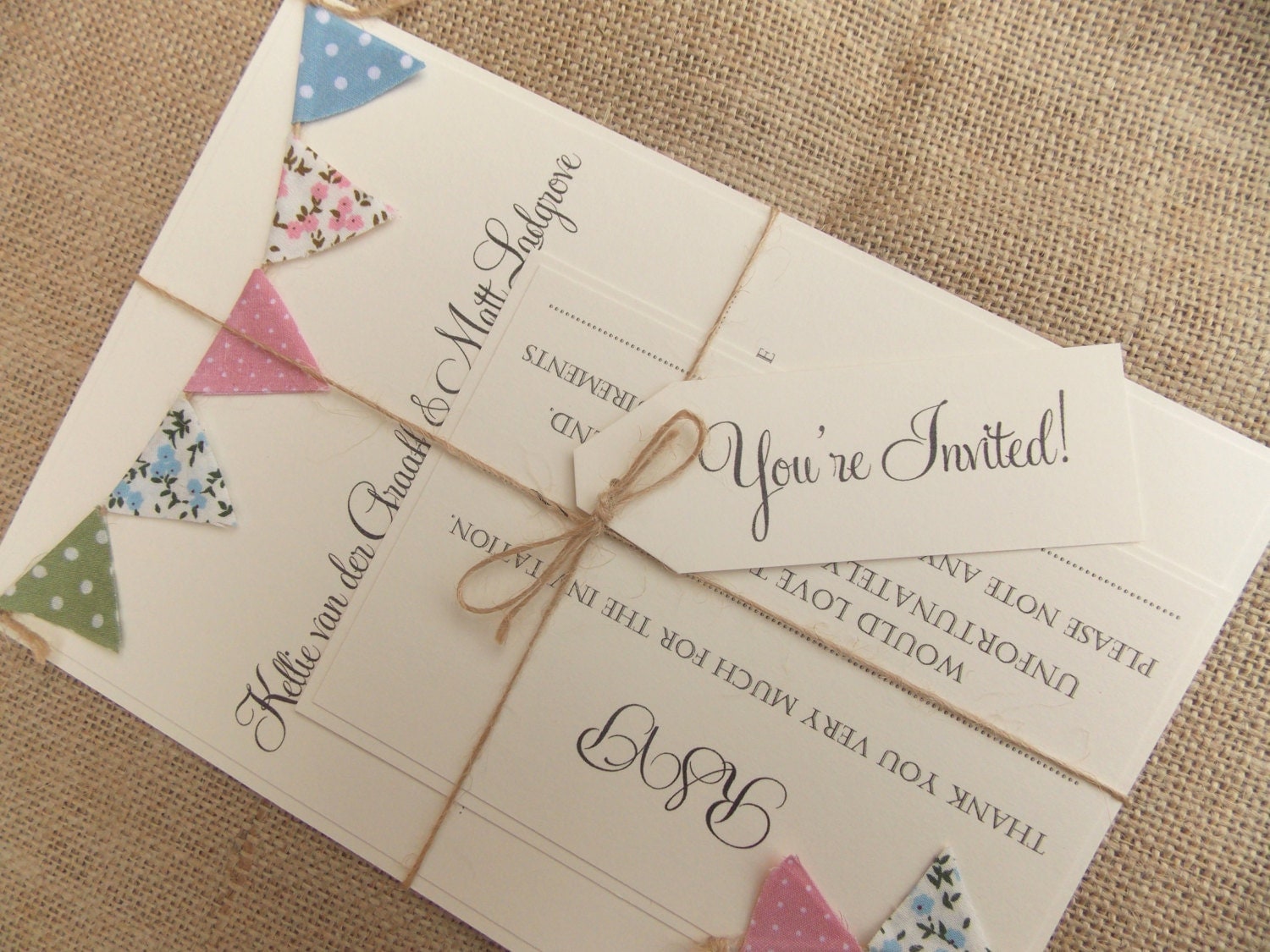 Unique Country Wedding Invitations 2