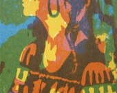 Joan Binkoff Original Serigraph Artist Signed Sunday Afternoon Ltd Ed Modern