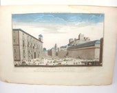 Basset de la Chancellerie Royale de Grenade Paris Antique Optical Print 1700's