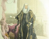 William Henry Pyne Speaker of the House of Commons 1808 "The Costume Of Great Brittain"