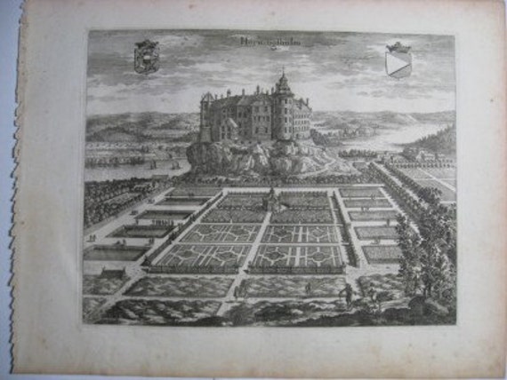 Erik Dahlberg Suecia Antiqua Horninholm 1717