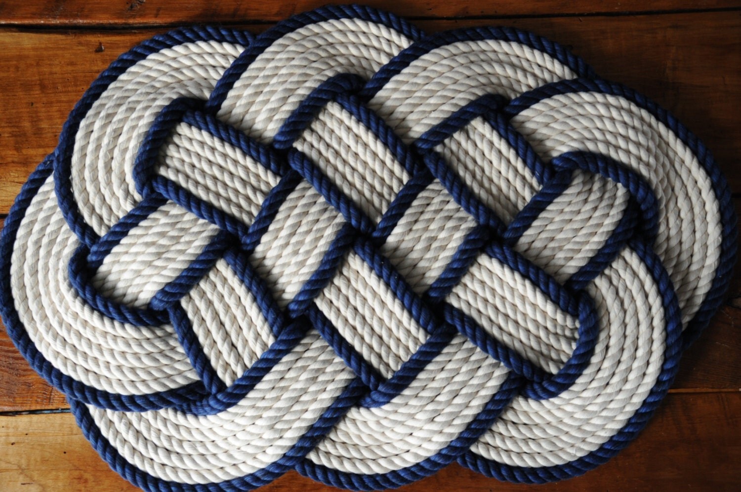 Nautical Cotton Rope Rug Nautical Decor Nautical Gift