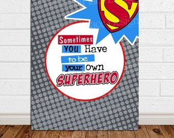 Popular items for superhero sayings on Etsy