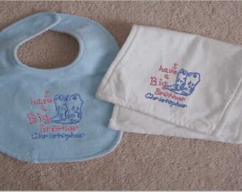 Popular Items For Custom Baby Bib On Etsy