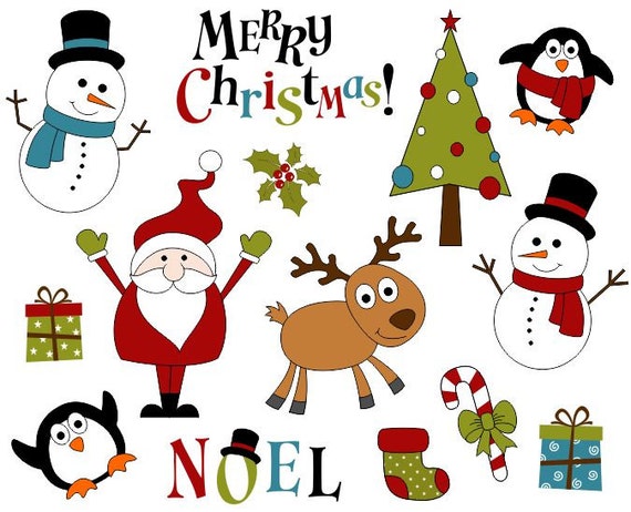 Cute Christmas Decoration Clip Art Xmas Scrapbook Clipart