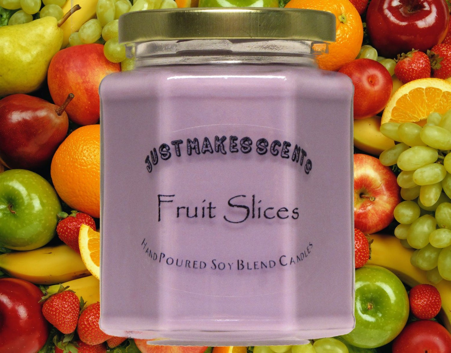 Fruit Slices Best Smelling Fruit Candle Blended Soy