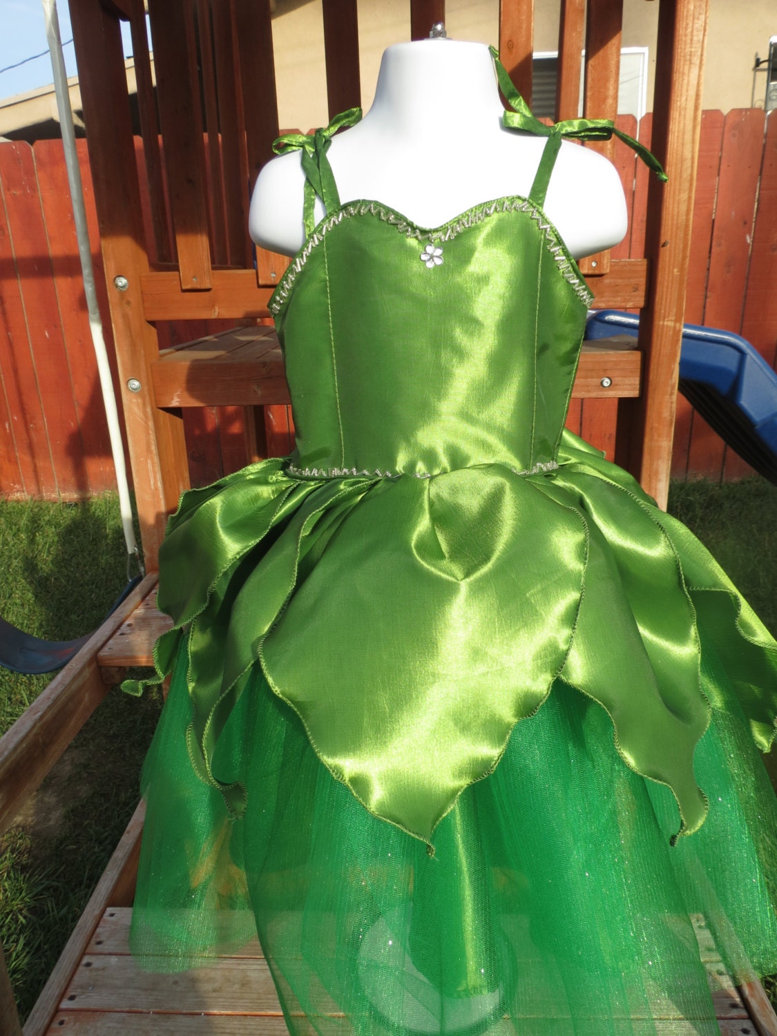 Tinker Bell Dress Tinkerbell Inspired Theme Beautiful Dress