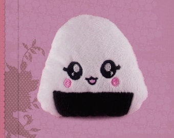 Onigiri plush cuddly sushi plushie kawaii happy