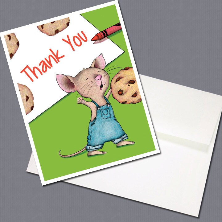 If You Give a Mouse a Cookie Thank You Card