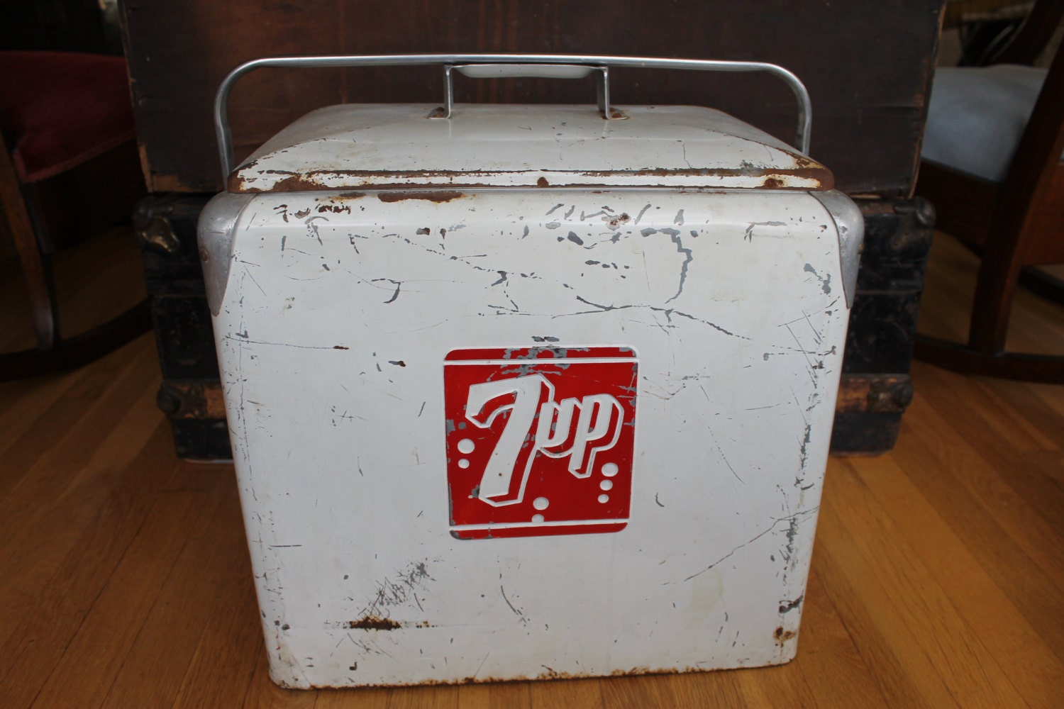 Vintage 7up Cooler