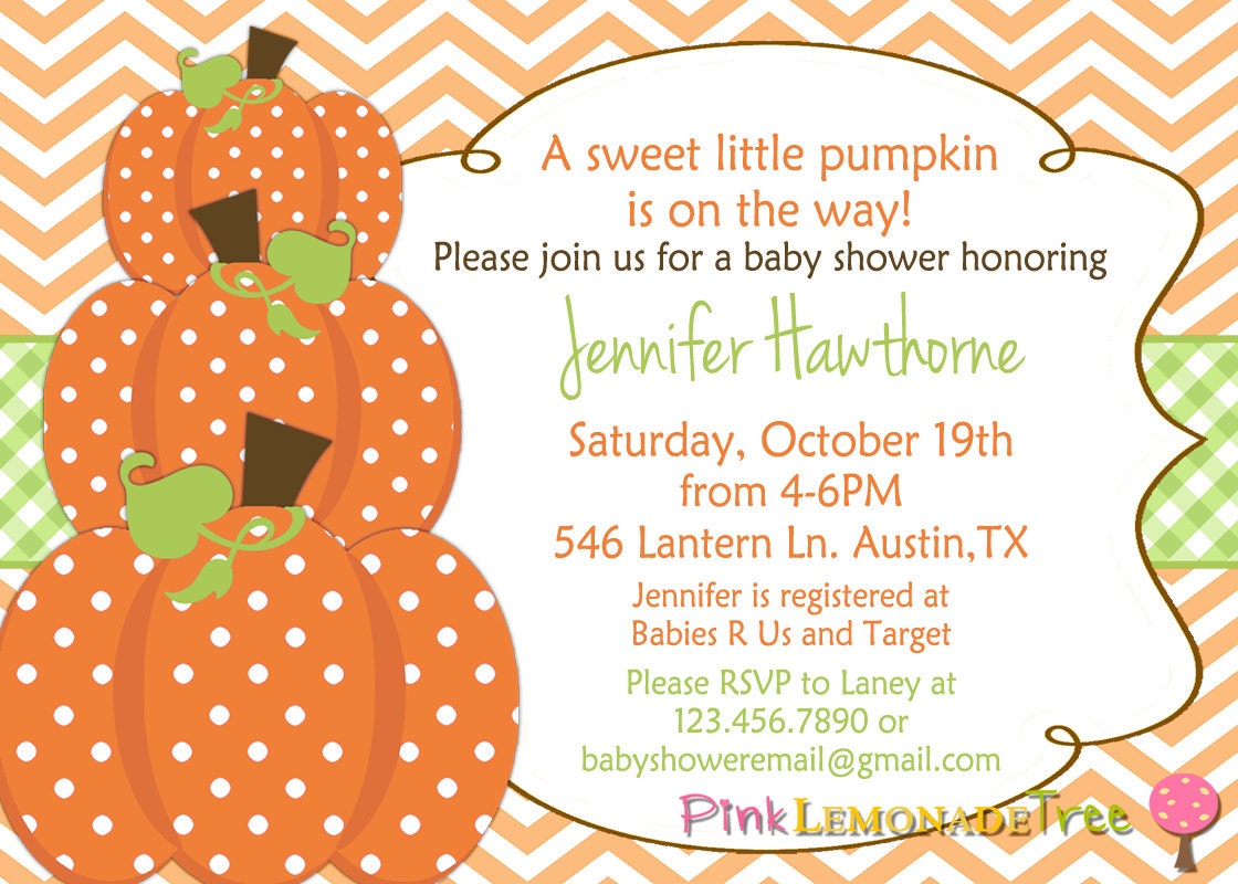 pumpkin baby shower clip art - photo #35