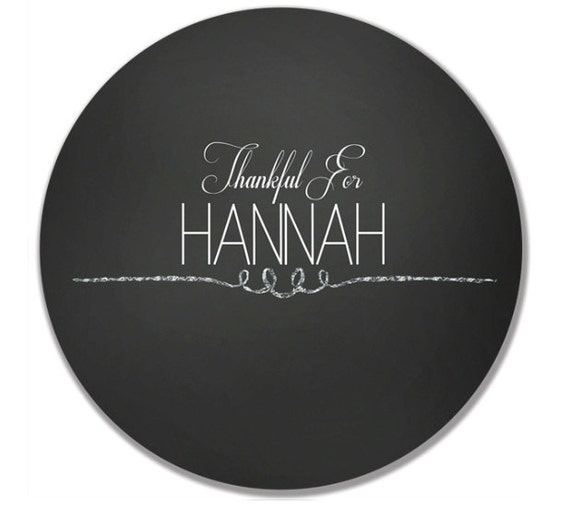 Thankful for / Chalkboard Personalized Plate, Children's Melamine Cake Plate Il_570xn