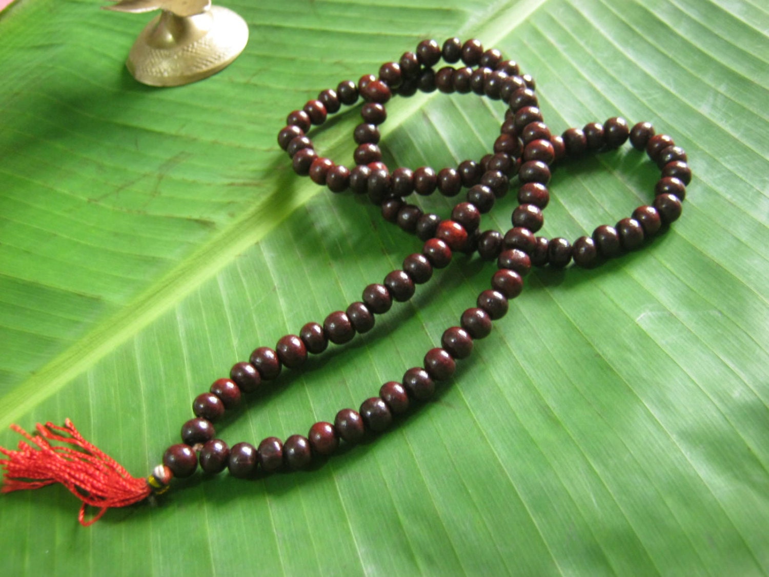 Red Sandalwood MalaMeditation beadsRed Sandalwood