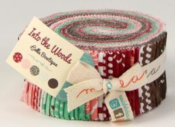 Moda Into the Woods Jelly Roll by Lella Boutique